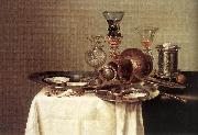 HEDA, Willem Claesz. Still-life  dy67 oil on canvas